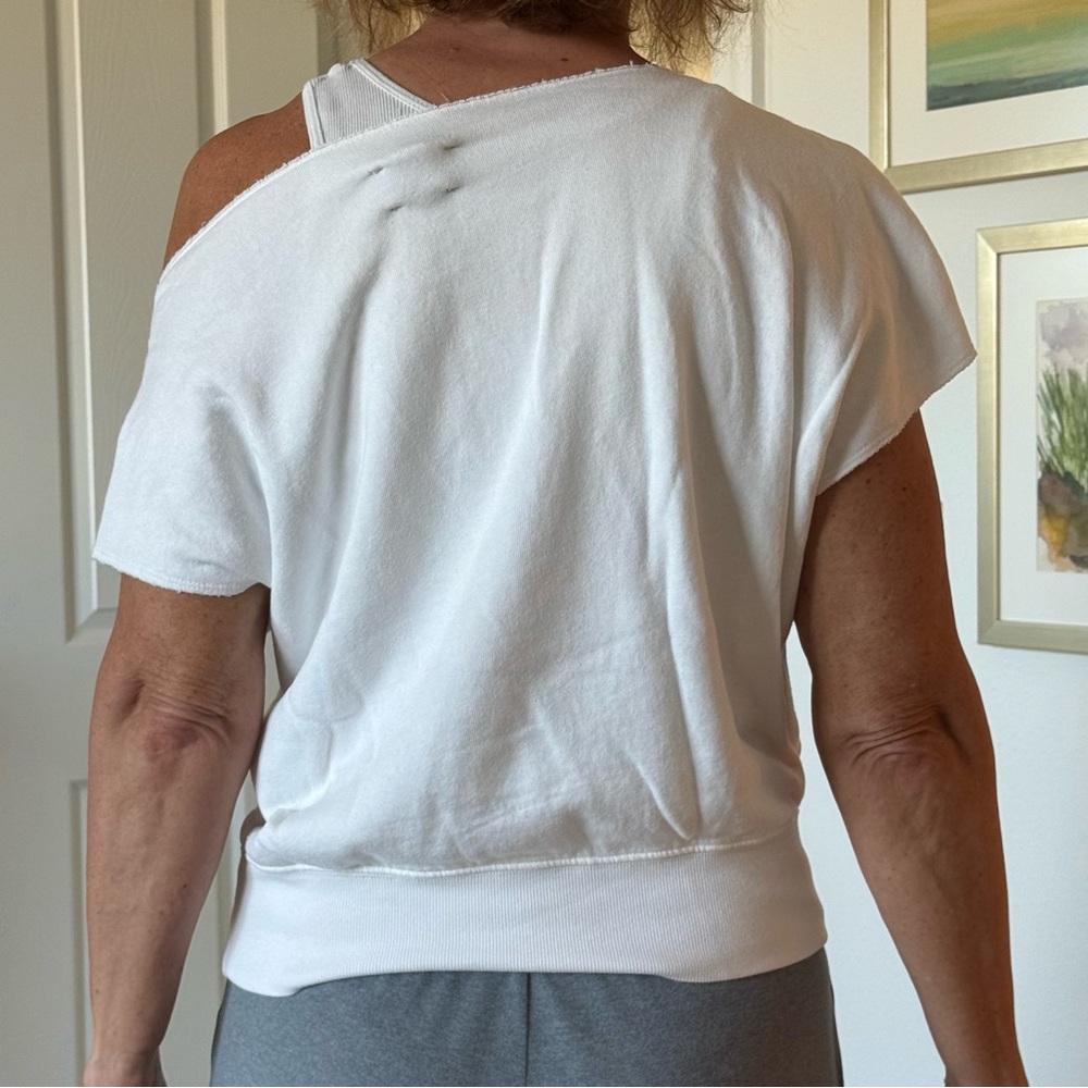 Carbon38 White Off Shoulder Top - Picture 2 of 4